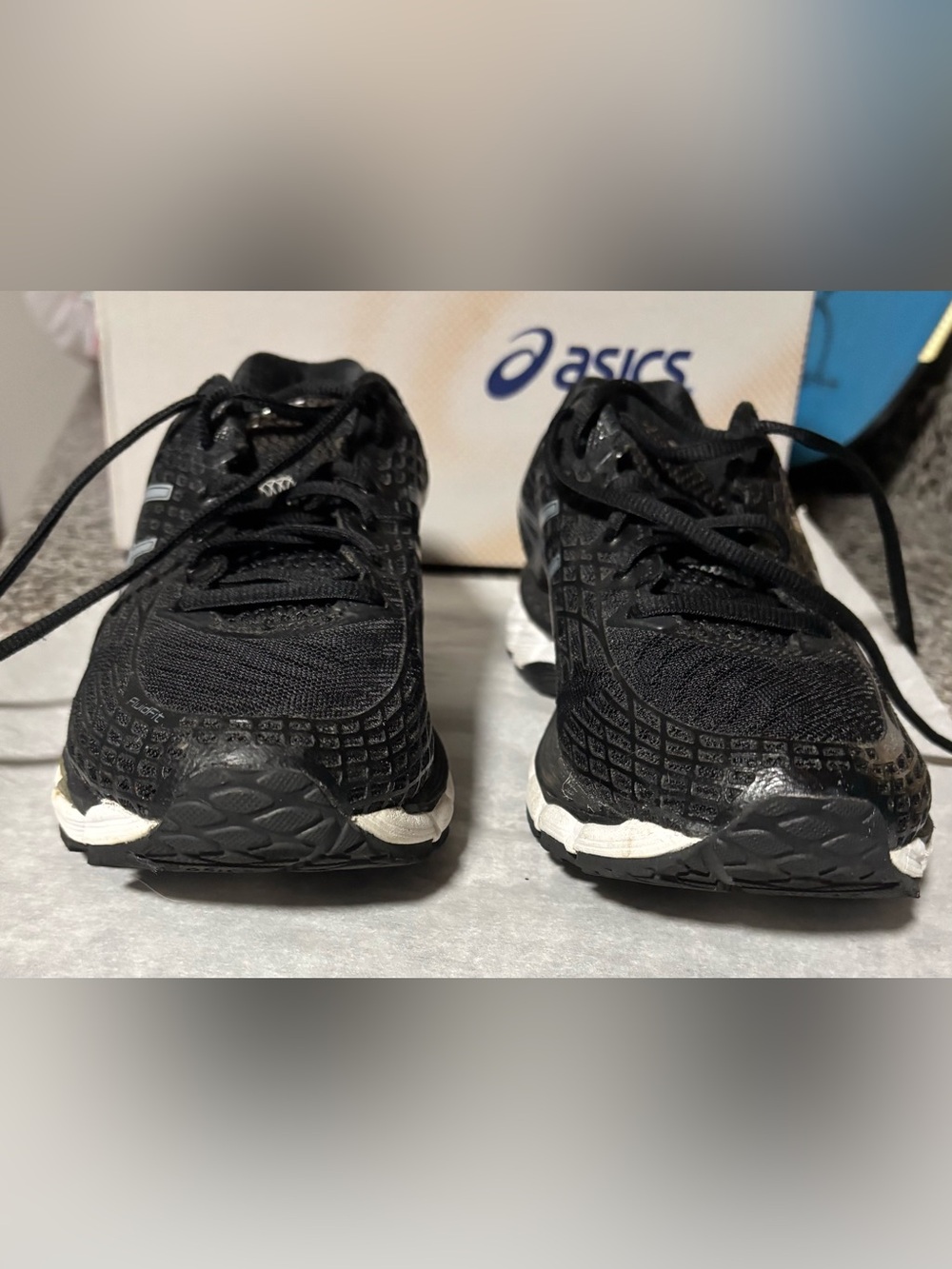 ASICS Women’s Gel-Nimbus Running Shoes — Black with Silver Accents - Picture 3 of 11